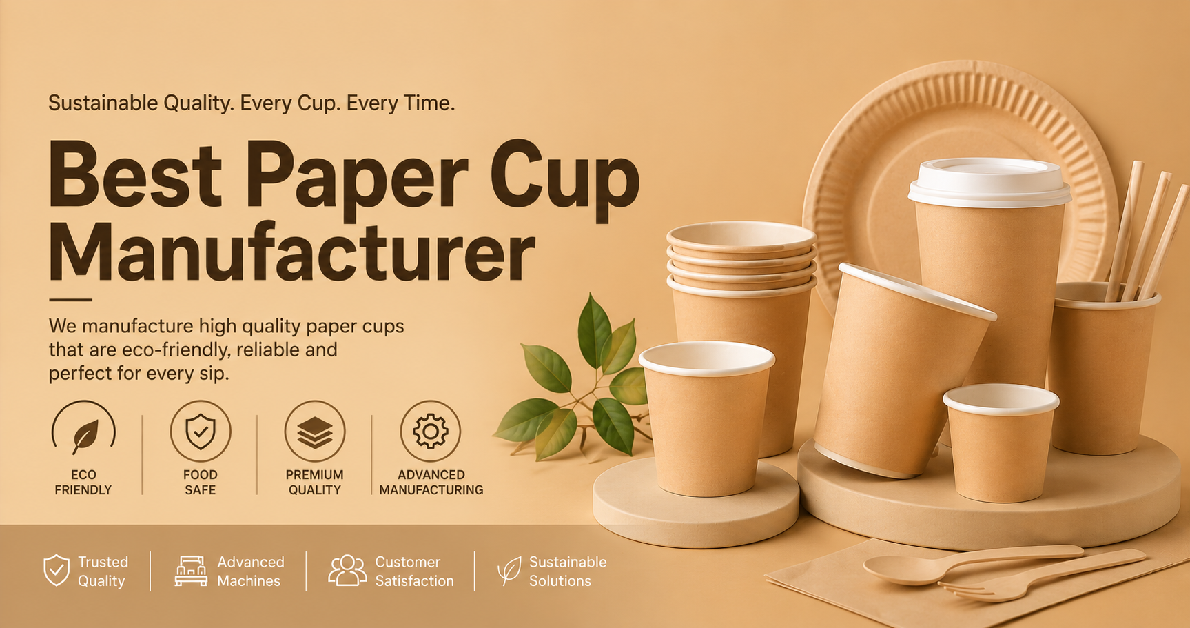 How to Choose the Best Paper Cup Manufacturer in India