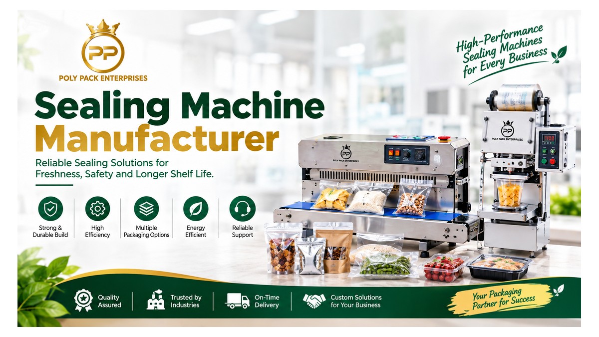 Sealing Machine Manufacturer for Reliable Sealing Solutions