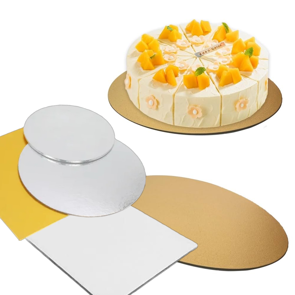 White & Kraft Cake Base