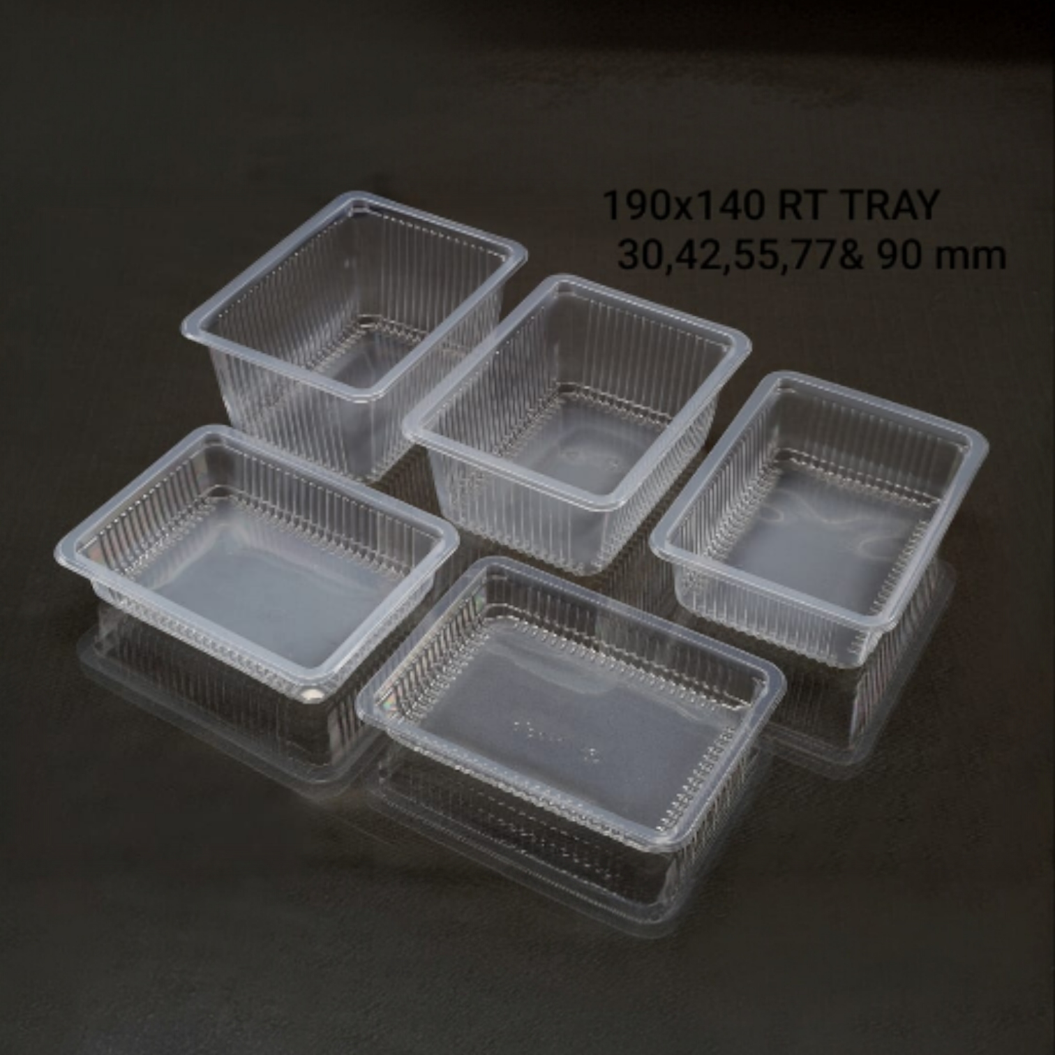PP Rectangle containers