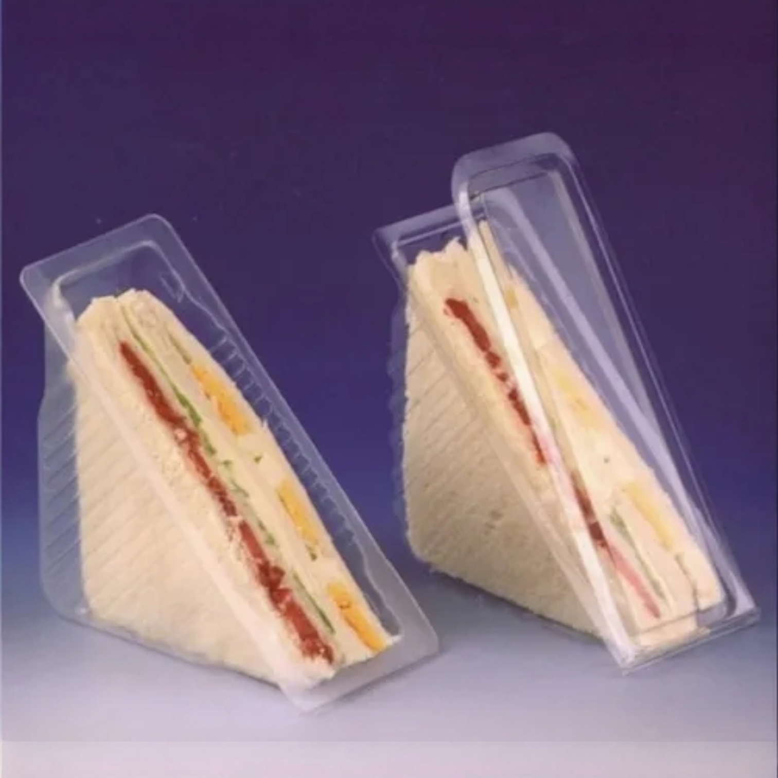Fresh Club Sandwich Cut in Half